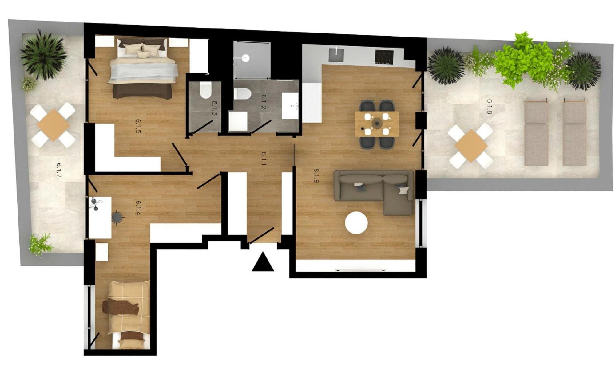 פראג Residence Soukenicka חדר תמונה